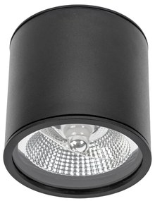 Luce Spot da bagno CHLOE AR111 1xGU10/50W/230V IP65 tondo nero