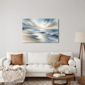Quadro su tela – Mare calmo all’alba