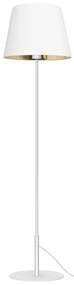 Lampada con piedistallo ARDEN 1xE27/60W/230V bianco/oro