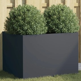 Fioriera Antracite 62x47x46 Cm İn Acciaio /