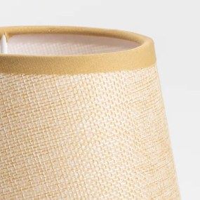 Brilagi - Paralume universale NUBILA E27 13x9 cm marrone chiaro