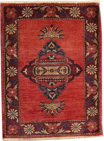 Kurdi Tappeto 80 x 100 (Tacchino) Annodato A Mano