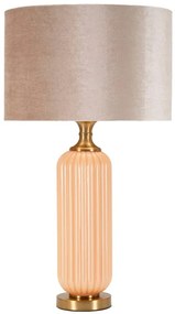 Lampada Da Tavolo Perly -C- Cm Ø 35,5X64 Elegante Design