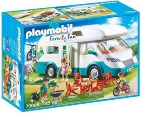 Playset Playmobil Family Fun Summer Caravan Playmobil 70088 (135 pcs)