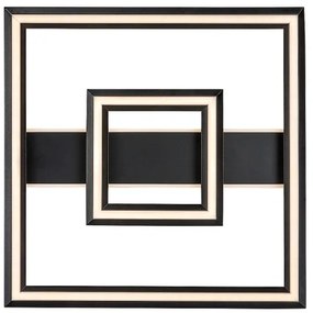 Rabalux 71071 - Plafoniera LED SIDONA 48W/230V 3000K nera