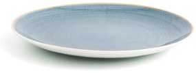 Piatto Piano Ariane Terra Ceramica Azzurro (Ø 31 cm) (6 Unità)