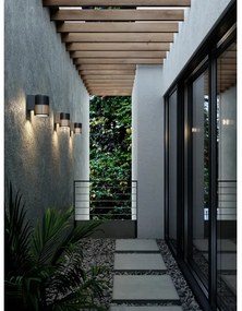 Nordlux - Applique da esterno ALUDRA 1xE27/15W/230V nero