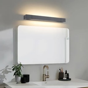 Brilagi-LED Illuminazione per specchio da bagno AQUA LINE LED/12W/230V 45 cm IP44 antracite.