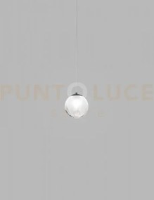 Puppet ring sospensione p bianco sfumato nickel nero satinato 1 luc...