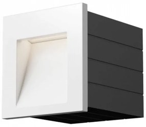 RED - R12013 - Lampada LED da esterno da incasso LED/3W/230V IP54 bianco