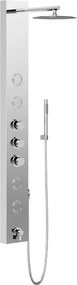 Mexen Ivo pannello doccia con bocca, cromo - 7608-03-00