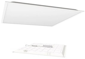 Plafoniera LED garage da esterno Backlit Kit 4 pezzi 60x60 cm, 3200 lumen BOTLIGHTING IP20