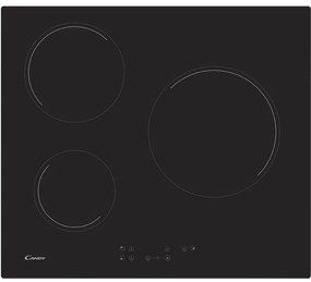 Piano cottura in vetroceramica Candy 60cm, CH63CT