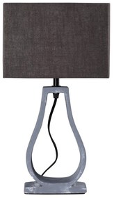 Lampada da tavolo FEMO 1xE14/40W/230V grigio/marrone