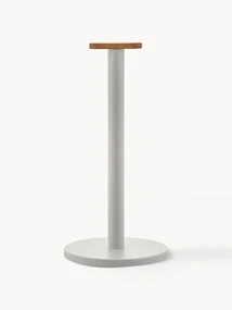 Portarotolo da cucina con decoro in legno di bambù Mattina