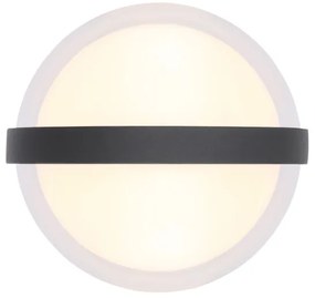 Globo 34157 - Applique a LED da esterno ILLI LED/12W/230V IP54 nero