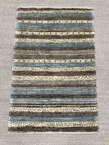 Loribaft Tappeto persiano 90x60 Beige (Iran) Annodato A Mano