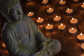 Quadro su tela – Buddha pieno di armonia