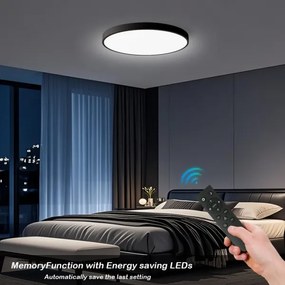 Brilagi - Lampada dimmerabile LED POOL SMART/100W/230V Ø 80 cm Wi-Fi Tuya nera +telecomando