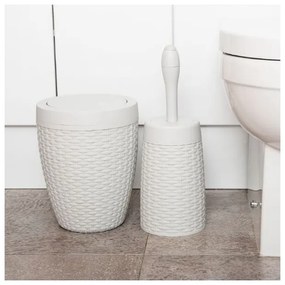 Cestino da bagno in rattan crema Calico, 5 l - Addis