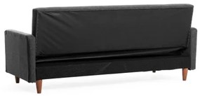 Divano a due posti NARA, grigio scuro