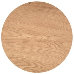 Set di 2 tavolini da salotto ZENYA, rovere/nero