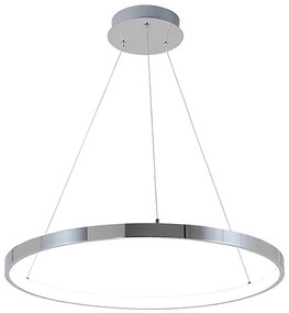 Lampadario LED moderno Joy grigio Ø60cm, luce naturale 2100 lumen, NOVECENTO