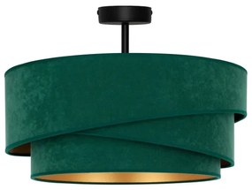 Duolla - Lampadario a plafone KOBO 1xE27/15W/230V diametro 45 cm verde