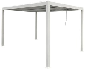 Pergola bioclimatica 3x3 m Elle bianca