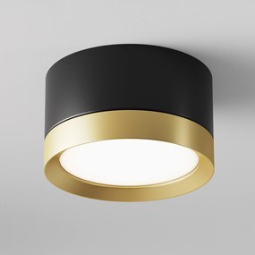 Maytoni Lampada a soffitto Serie 'Hoop' Colore Nero e oro