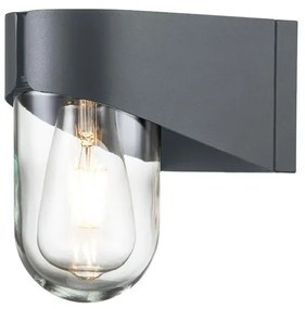 Applique moderno da esterno PORTO grigio IP44 1X E27 ELSTEAD