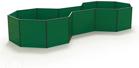 GFP 181 x 455 x 77 cm Orto rialzato, verde - (GFPV00592)