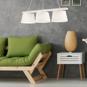 Lampadario a sospensione AIDA 3xE27/60W/230V su cavo