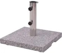 Base per parasole ombrellone in granito 20kg 40818