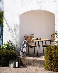 Coperta grigia in misto lana 130x170 cm Carmel – House Nordic