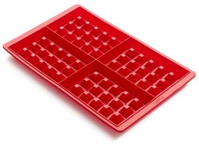 Stampo per cialde in silicone rosso - Lékué