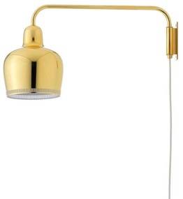 Artek - A330S Golden Bell Applique da Parete Ottone/Bianco Artek