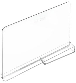 Divisorio trasparente per scaffali iDesign The Home Edit, lunghezza 30,9 cm - iDesign/The Home Edit