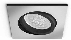 Philips Hue - Centura Recessed Alu Squared Bluetooth White/Color Amb. Philips Hue