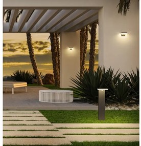 Redo 90535 - Luce solare a LED con sensore TAIYO LED/2W/3,7V 3000K IP54 antracite