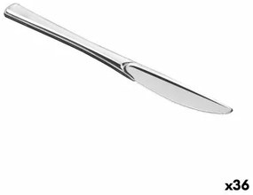 Set di coltelli riutilizzabili Algon Argentato 10 Pezzi 20 cm (36 Unità)