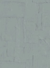 Arte International Carta da parati Oblong - Light Steel Blue