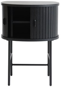 Comodino nero Nola – Unique Furniture