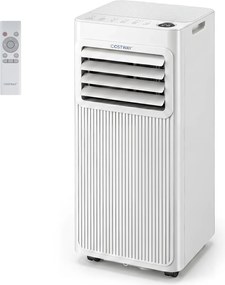 Costway Condizionatore portatile 3 in 1, Condizionatore silenzioso con raffreddamento 7000/9000 BTU