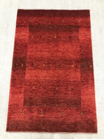 Loribaft Tappeto persiano 140 x 90 Rosso (Iran) Annodato A Mano