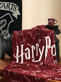 Sinsay - Coperta Harry Potter - maroon