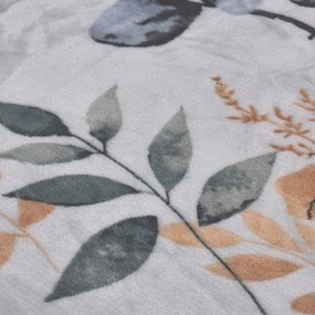 Set copripiumino e federa blu polveroso in micropile per letto singolo 140x200 cm Greta – My House