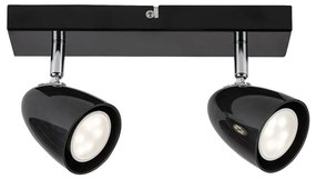 Rabalux 73017 - Faretto PERICO 2xGU10/5W/230V nero