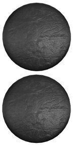 Coperture mobili da giardino 2pz 10 occhielli Ø260x90cm rotonde