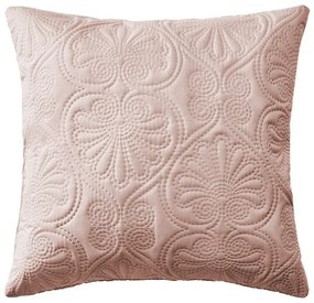 Bellissima federa decorativa rosa cipria 45 x 45 cm